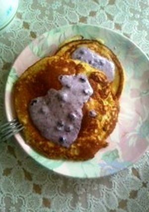 ♪パン粉パンケーキ　w/おから♪-レシピのメイン写真