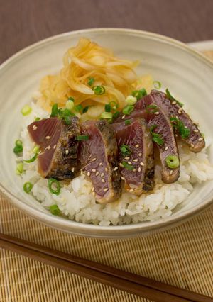 土鍋ごはん☆かつおの漬け丼-レシピのメイン写真