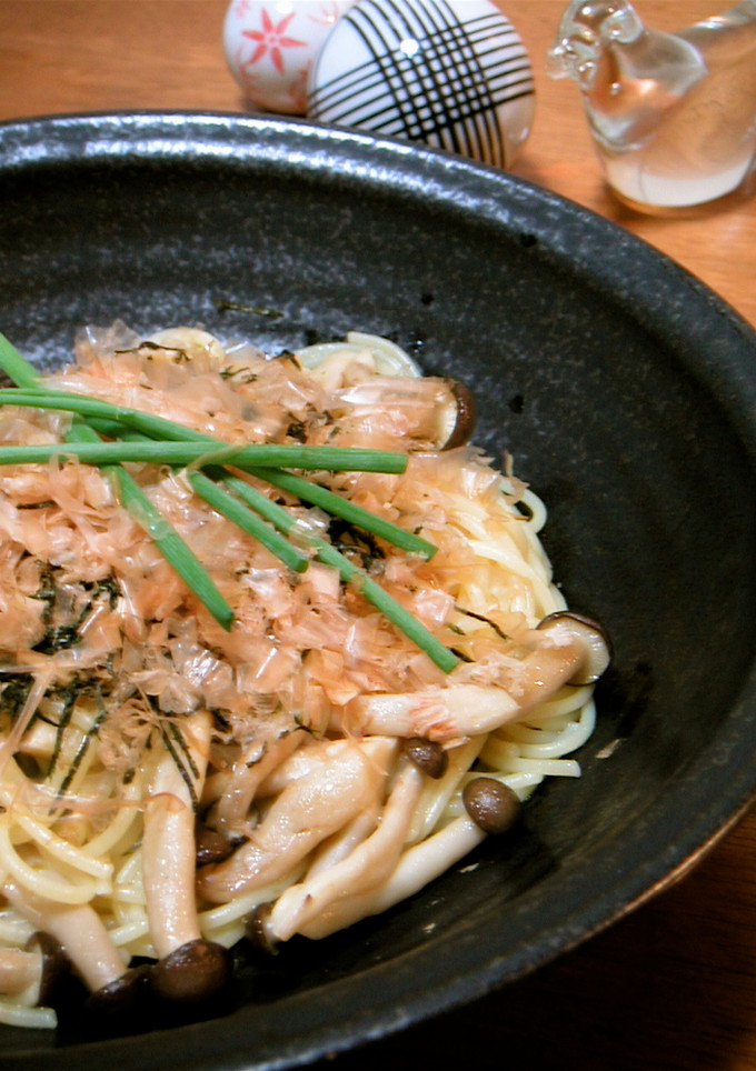 しめじと＊柚子胡椒＊の和風パスタ-レシピのメイン写真