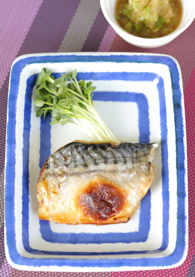 こんがり焼き鯖をさっぱりみぞれダレで！-レシピのメイン写真