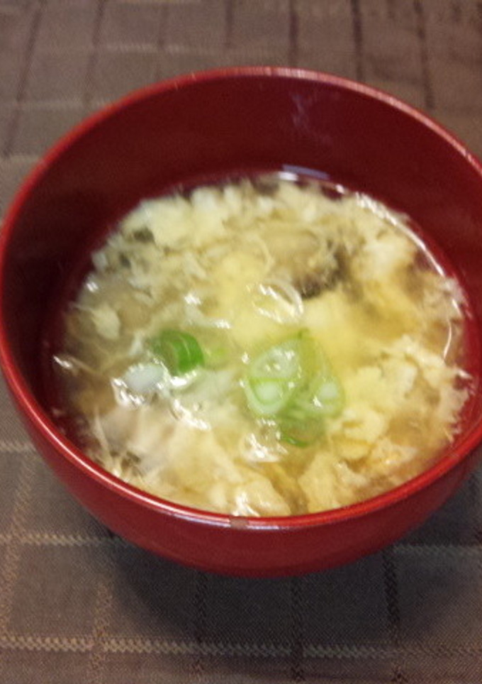 舞茸のかき玉汁-レシピのメイン写真