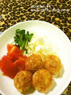 ★ワンコ用 コロッケ-レシピのメイン写真