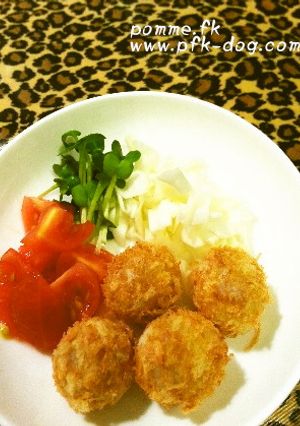 ★ワンコ用 コロッケ-レシピのメイン写真