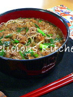 おろしたっぷりスタミナにゅうめん-レシピのメイン写真