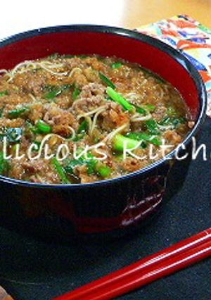 おろしたっぷりスタミナにゅうめん-レシピのメイン写真