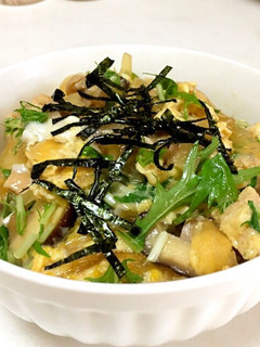 玉ねぎ☆たっぷり☆とろとろ親子丼-レシピのメイン写真
