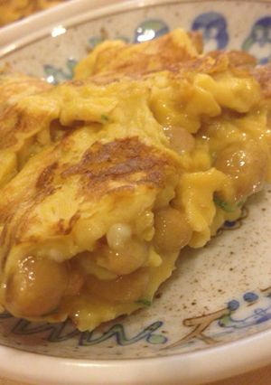 納豆卵焼き-レシピのメイン写真