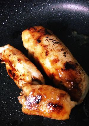 鶏胸肉の梅肉巻き-レシピのメイン写真