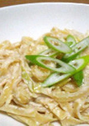 明太子豆乳パスタ-レシピのメイン写真