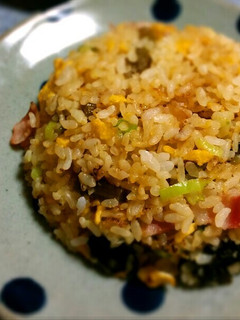 野沢菜のチャーハン-レシピのメイン写真