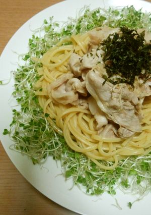 豚の生姜醤油パスタ-レシピのメイン写真
