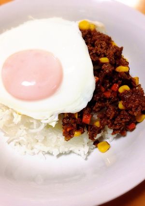 すぐに出来上がる！ドライカレー-レシピのメイン写真