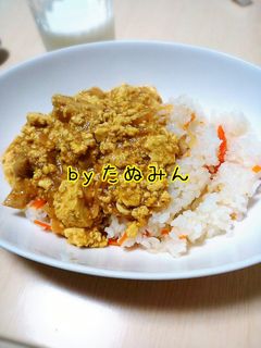 残り物の親子丼で!☆和風カレー☆-レシピのメイン写真