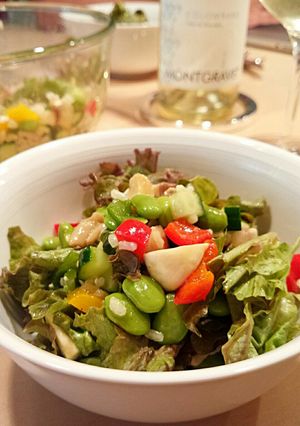栄養満点★雑穀入りカラフルサラダ-レシピのメイン写真