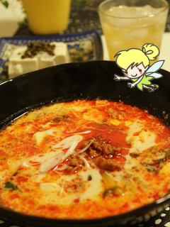 旨辛♪中華風豆腐と白菜のミルク味噌スープ-レシピのメイン写真
