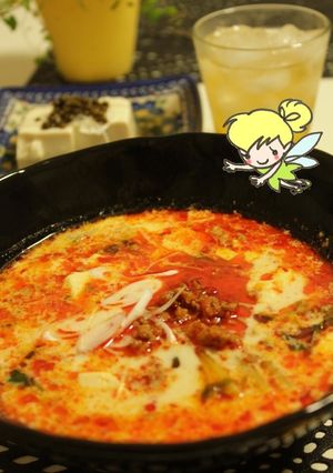旨辛♪中華風豆腐と白菜のミルク味噌スープ-レシピのメイン写真