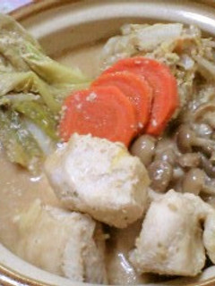 坦々麺味風鶏鍋-レシピのメイン写真