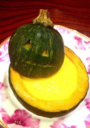 冷やすだけ♪とろとろ～かぼちゃプリン-レシピのメイン写真