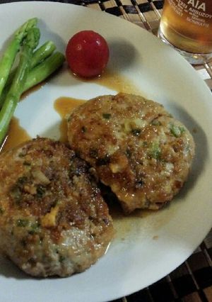 豆腐入り豚ハンバーグ☆しょうが焼き-レシピのメイン写真