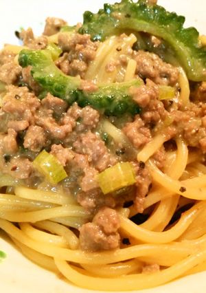 豆乳と味噌の和風ミートソースパスタ-レシピのメイン写真