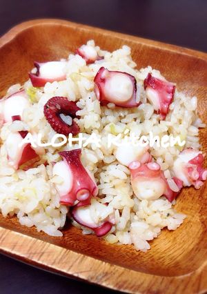 簡単アレンジ！タコのイタリアン炒飯！-レシピのメイン写真