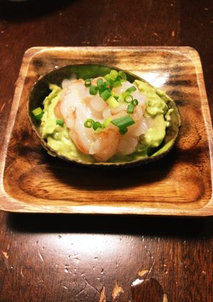 アボガドと赤海老のカップサラダ-レシピのメイン写真