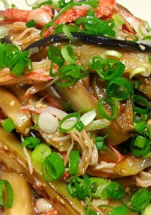 もう一品に＊ナスとカニカマの中華風冷菜＊-レシピのメイン写真