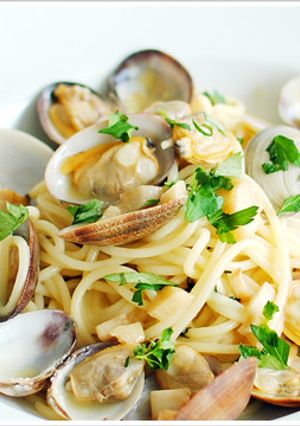 大粒あさり使用ボンゴレビアンコのパスタ-レシピのメイン写真