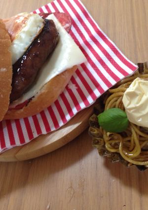 月見バーガー-レシピのメイン写真