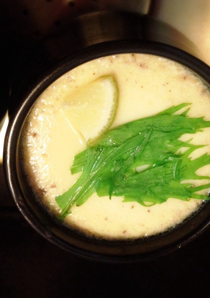 覚書しいたけ茶で作る茶碗蒸し-レシピのメイン写真