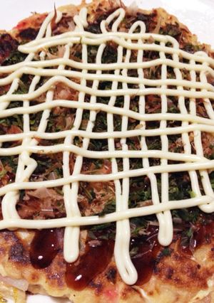 豆腐でフワフワお好み焼き(o^^o)-レシピのメイン写真