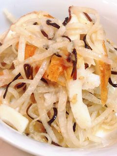 大根&ちくわの塩昆布和え-レシピのメイン写真