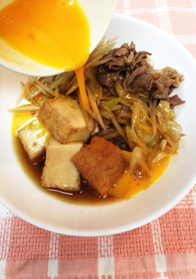 めんつゆで簡単♪牛肉とゴボウのすき煮♪-レシピのメイン写真