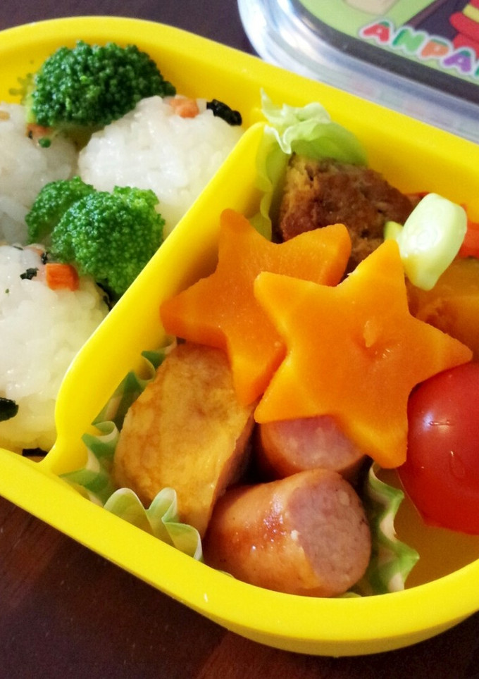 娘のお弁当No.1(初登園9/2)-レシピのメイン写真