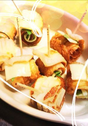 ちくわのしそチーズ巻♡-レシピのメイン写真