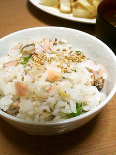 焼き鮭のまぜ寿し-レシピのメイン写真