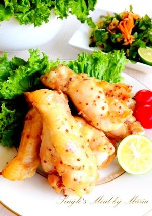 簡単♡ハニーマスタードチキン-レシピのメイン写真