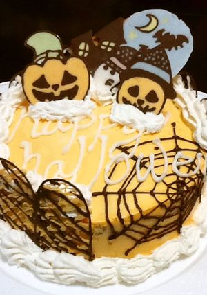 キャラチョコ❤︎デコペンでハローウィン♡-レシピのメイン写真