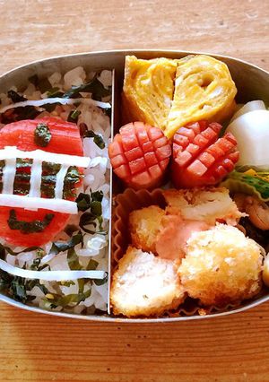我が家のお弁当！トッキュウ1号-レシピのメイン写真