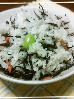 ひじき煮リメイク・ひじきごはん-レシピのメイン写真