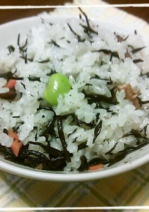 ひじき煮リメイク・ひじきごはん-レシピのメイン写真
