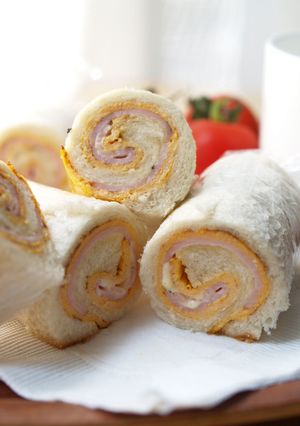 くるくる１日分の野菜エッグサンド-レシピのメイン写真