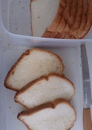 薄力粉半分使用でふわふわ牛乳食パン-レシピのメイン写真