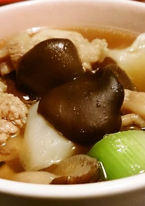 簡単!美味しい!おうち山形風芋煮！-レシピのメイン写真