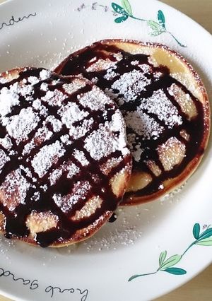 喫茶店のようなホットケーキ《チョコ》-レシピのメイン写真