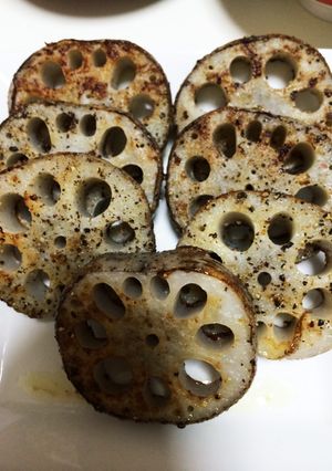 超簡単☆レンコンの揚げ焼き-レシピのメイン写真
