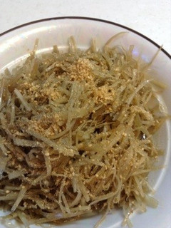 シャキシャキきんぴらごぼう♪-レシピのメイン写真