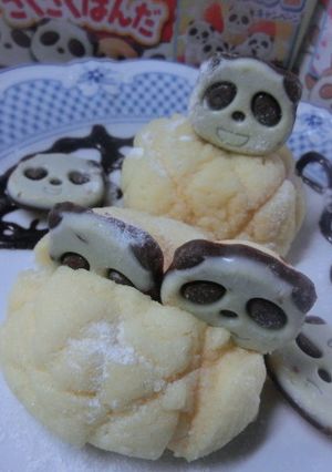 ★さくさくぱんだ★メロンパンダ-レシピのメイン写真
