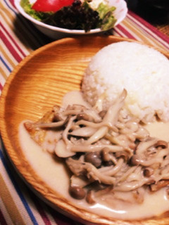 チキンのキノコクリームソース-レシピのメイン写真