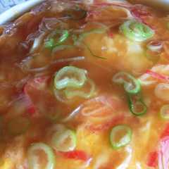 รูปของ 簡単かに玉ご飯 天津飯風
